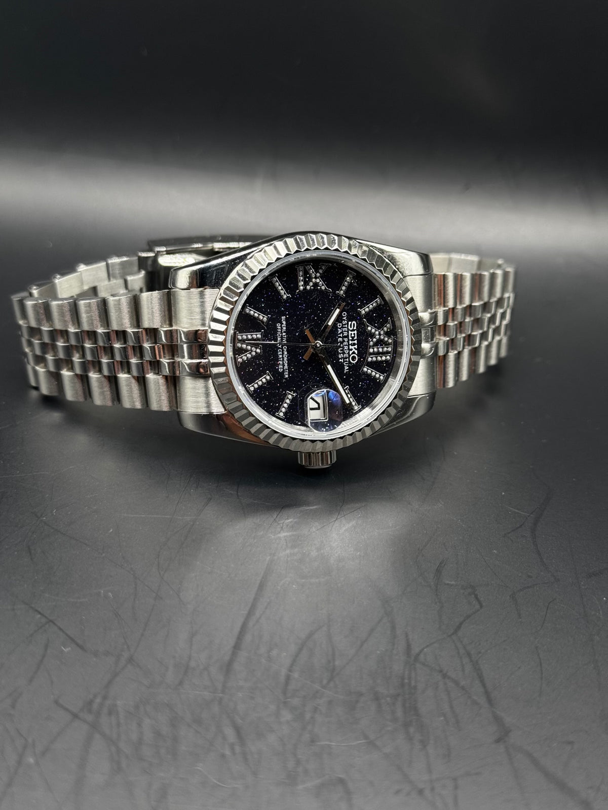 Seiko Roman Stardust 36mm watch, alternate product view